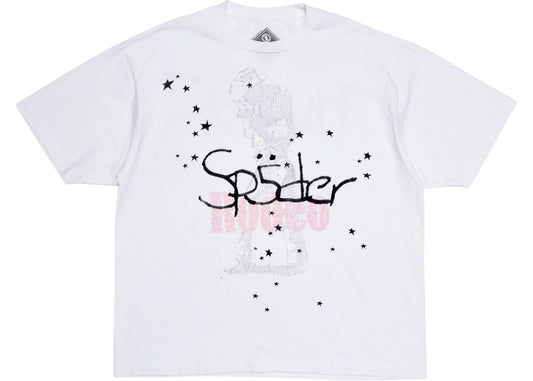 Travis Scott Cactus Jack x Sp5der Days Before Rodeo II Tee White