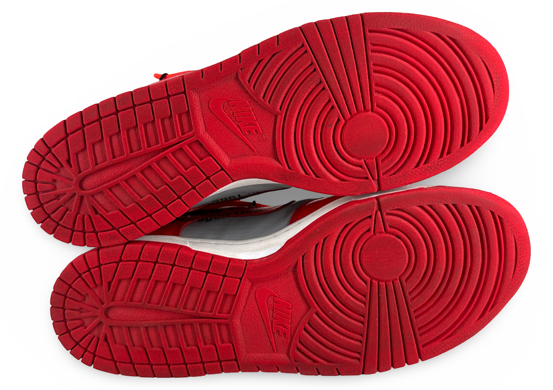 Nike Dunk Low Off-White University Red