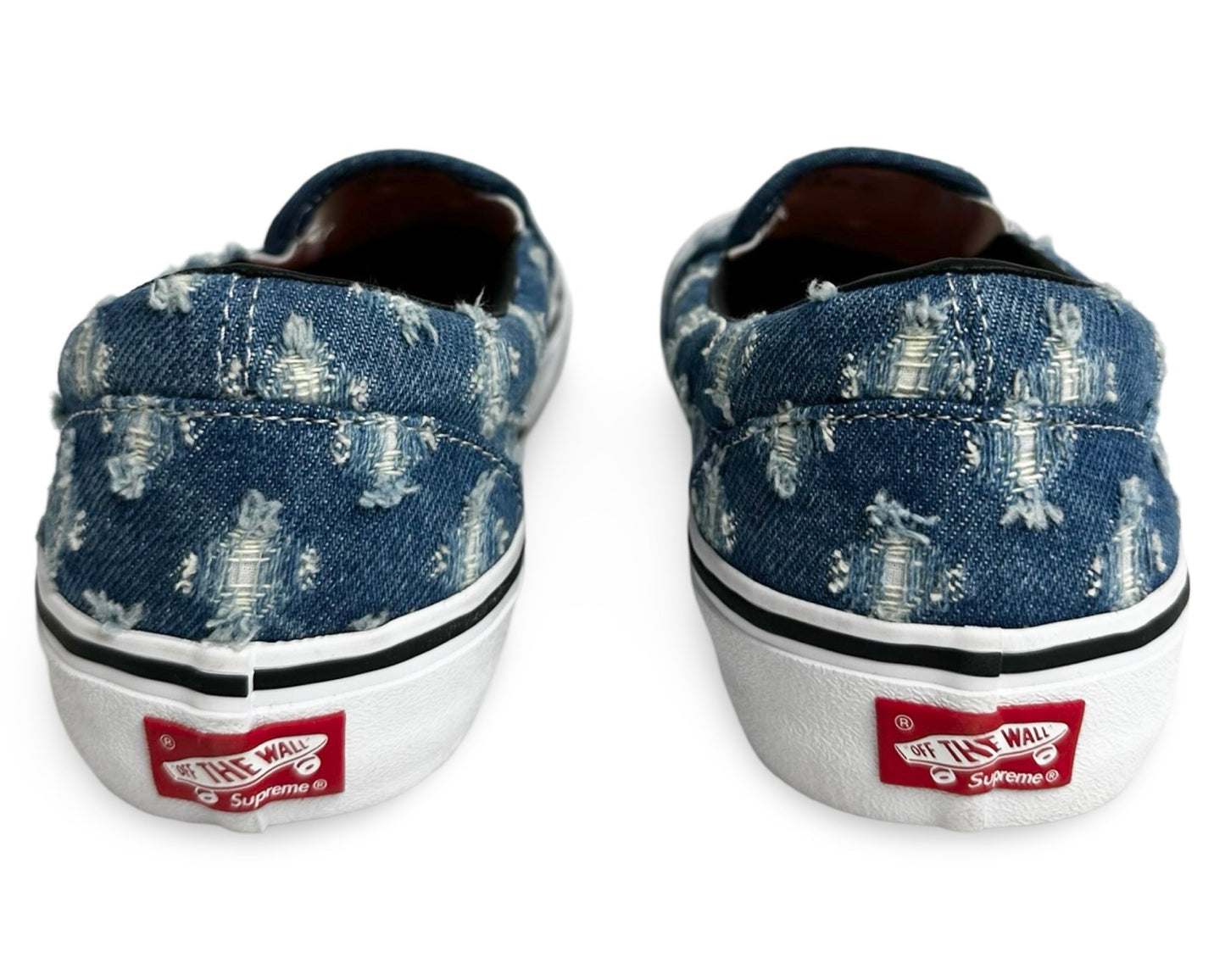 Vans Slip-On Supreme Hole Punch Denim Blue