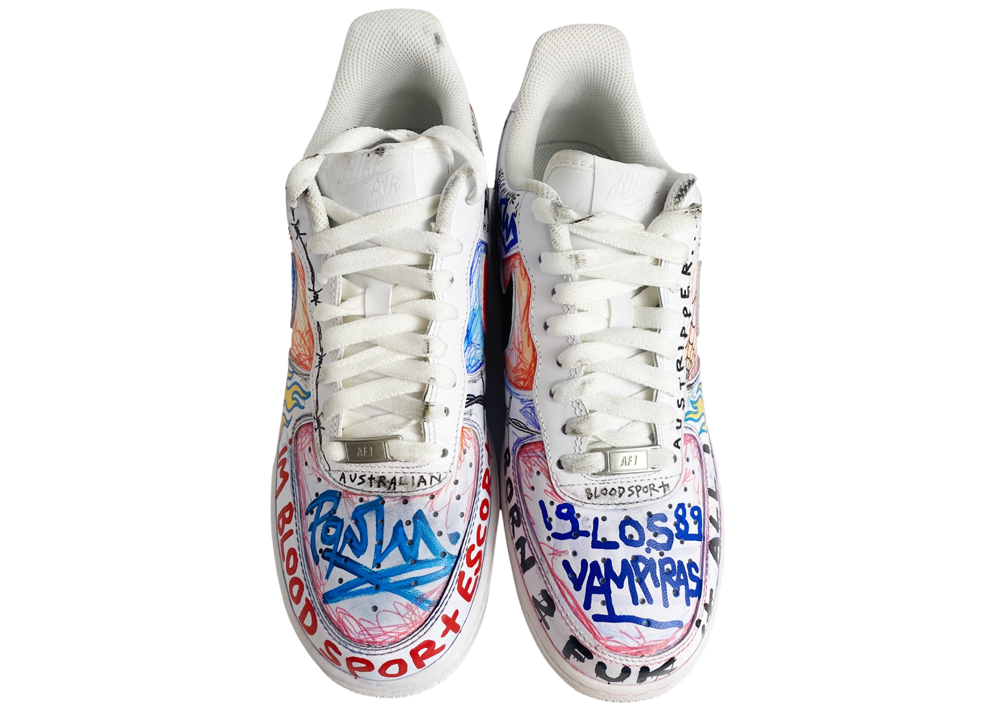 Nike Air Force 1 Low Vlone x Pauly x Mase x Himumimdead ASAP Mob