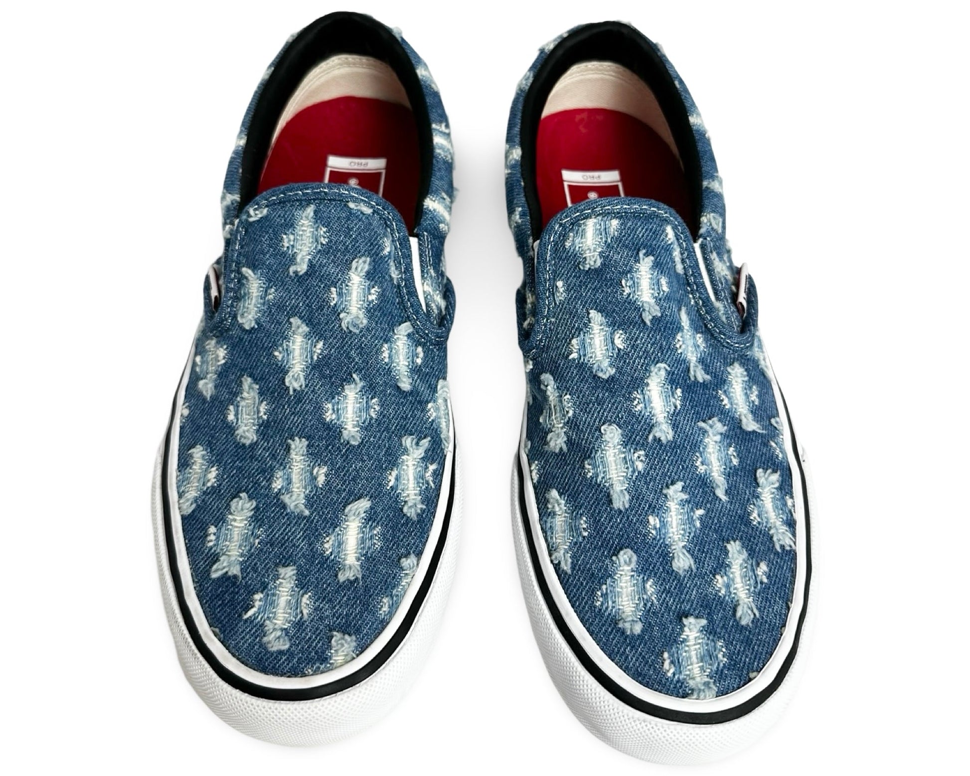Vans Slip-On Supreme Hole Punch Denim Blue
