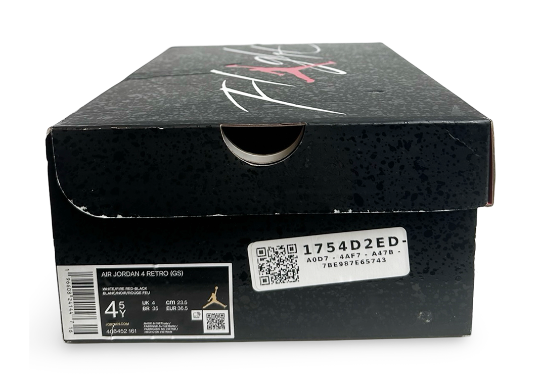 Jordan 4 Retro Red Cement (GS)