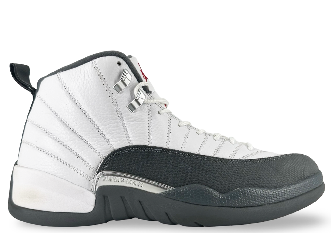 Jordan 12 Retro White Dark Grey