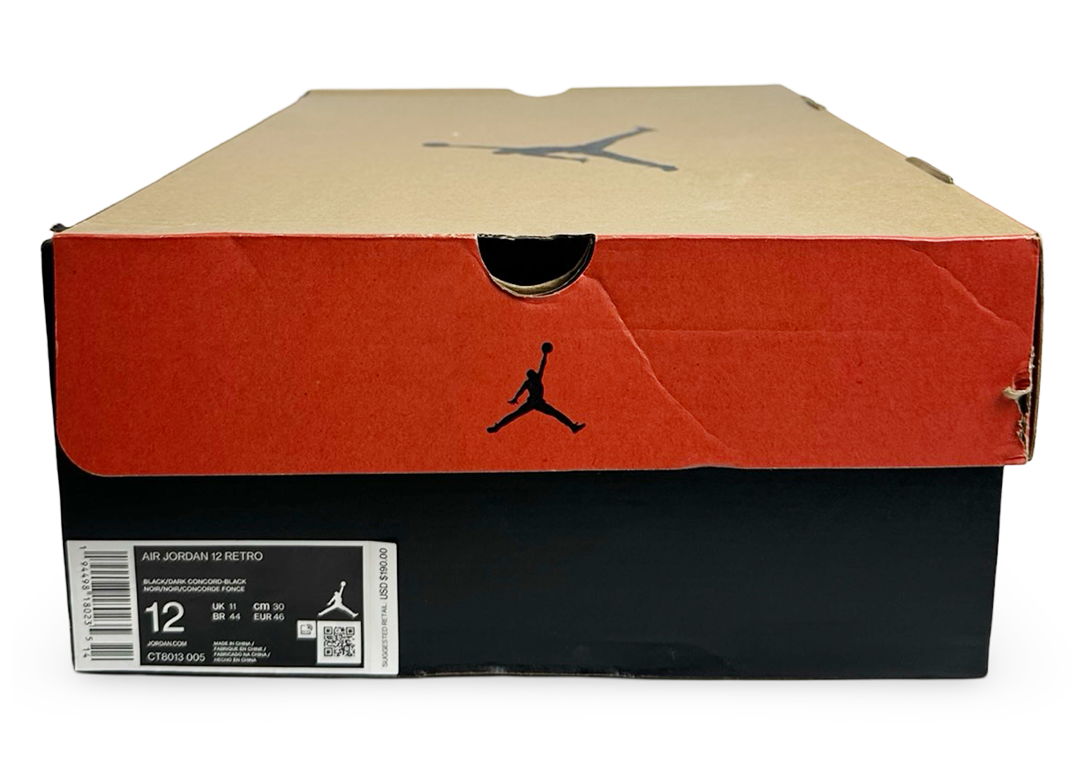 Jordan 12 Retro Black Dark Concord