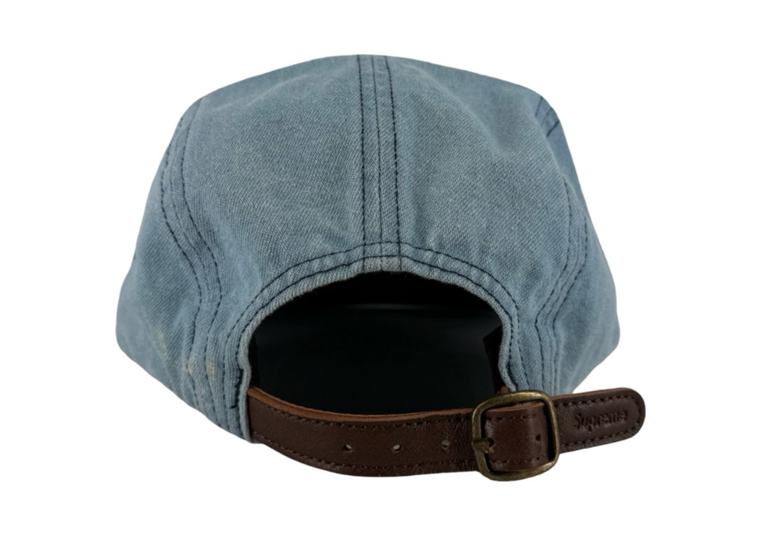 Supreme Washed Chino Twill Camp Cap (FW18) Denim