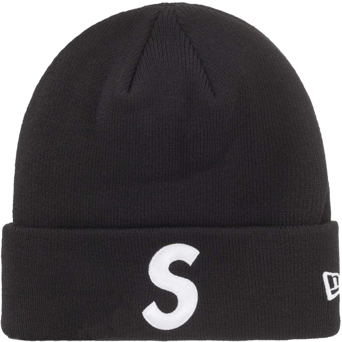 Supreme New Era S Logo Beanie (FW24) Black