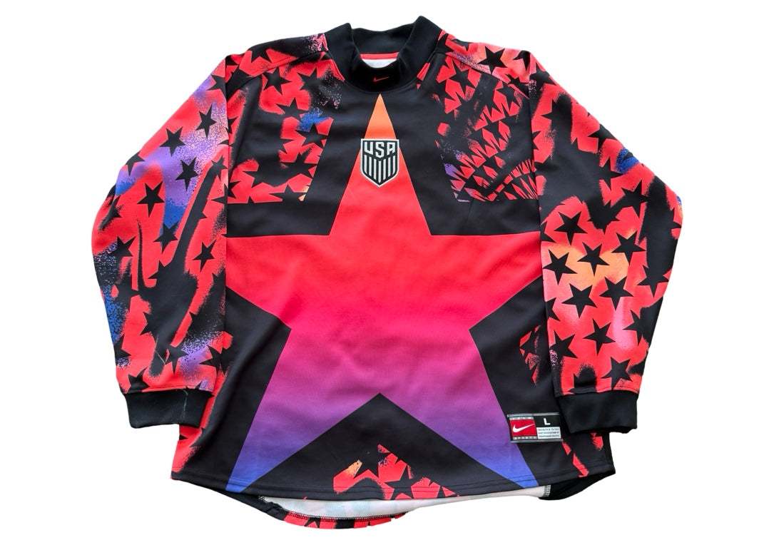 Nike USA Authentic Goalkeeper Jersey Black/Bright Crimson