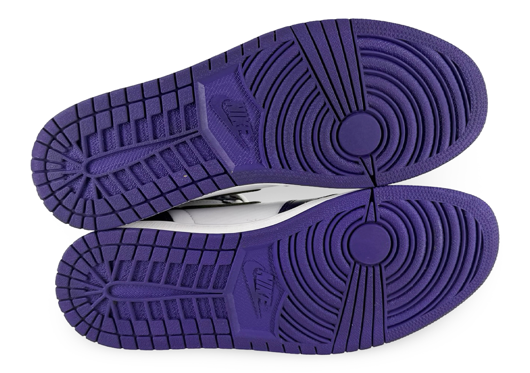 Jordan 1 Retro High Court Purple White