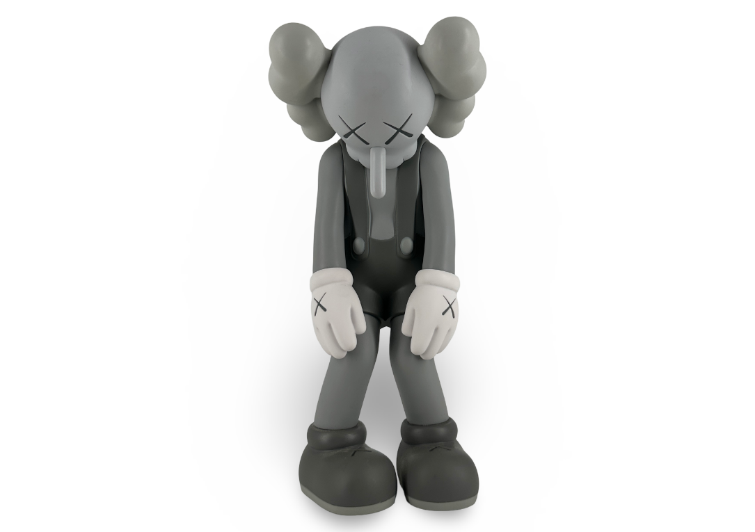 KAWS Small Lie Companion Vinyl Figure Grey