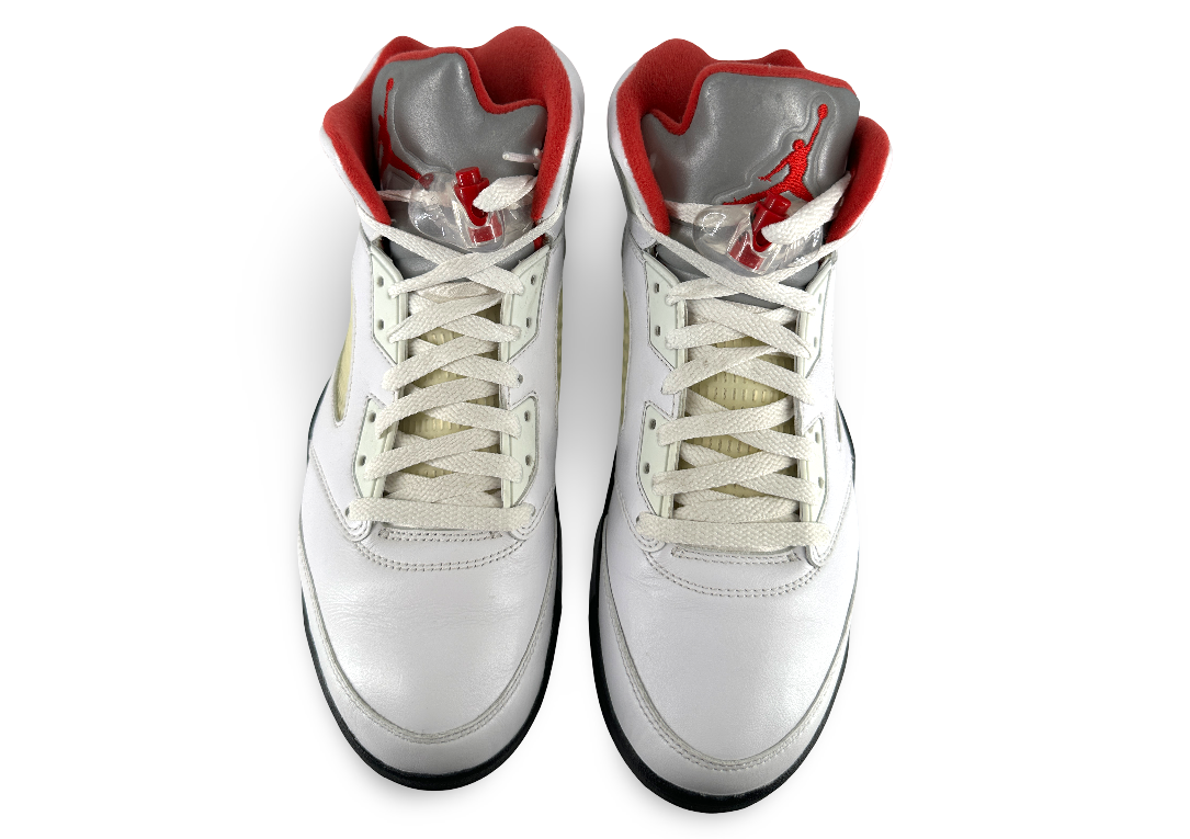Jordan 5 Retro Fire Red Silver Tongue (2020)