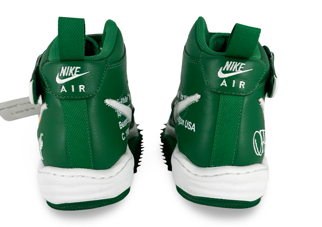 Nike Air Force 1 Mid Off-White Pine Green