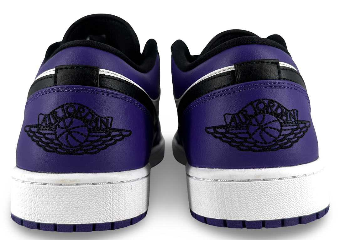 Jordan 1 Low Court Purple White