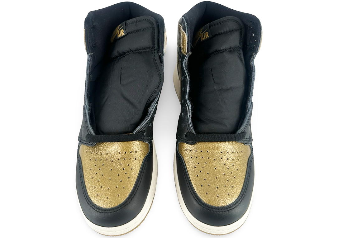 Jordan 1 Retro High OG Black Metallic Gold (GS)