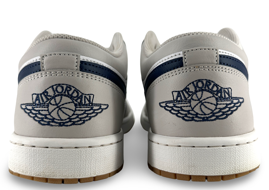 Jordan 1 Low Midnight Navy Neutral Grey