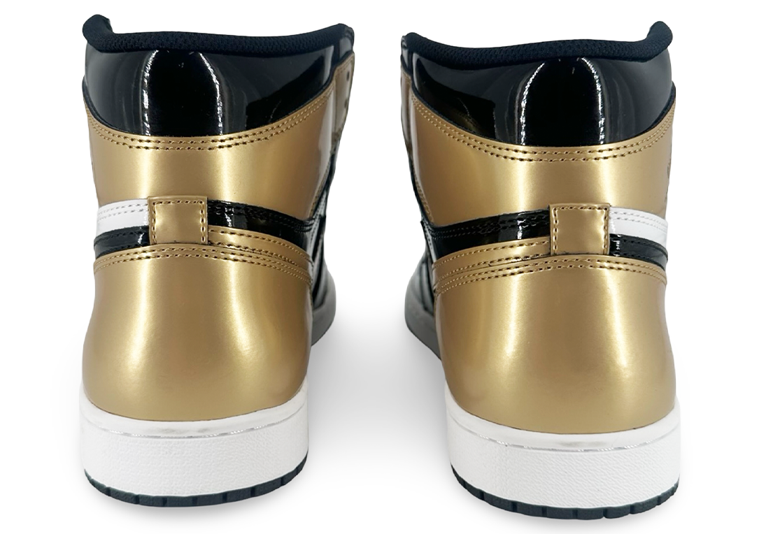 Jordan 1 Retro High NRG Patent Gold Toe