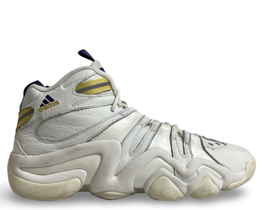 adidas Crazy 8 Core White Off White Collegiate Purple