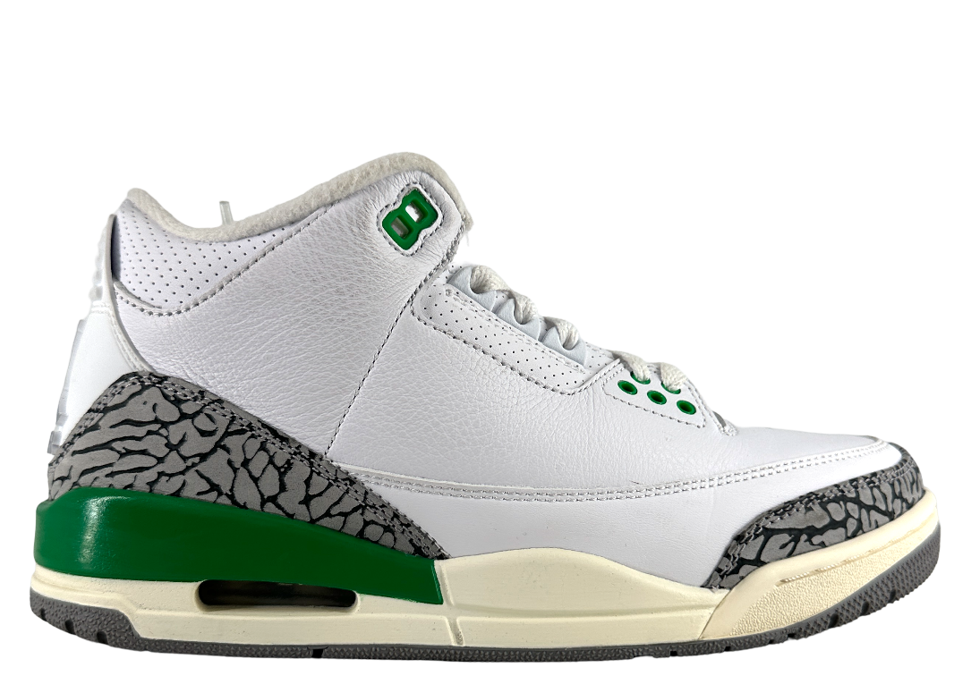 Jordan 3 Retro Lucky Green (Women's)