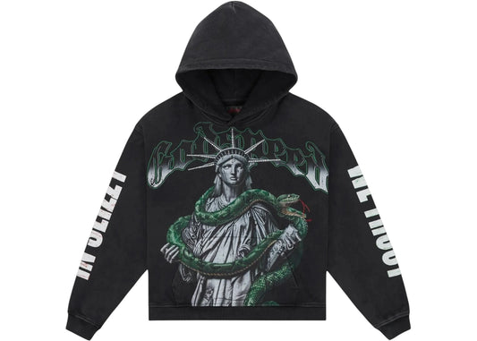Godspeed Top 5 Slizzy VVS Hoodie Black Wash