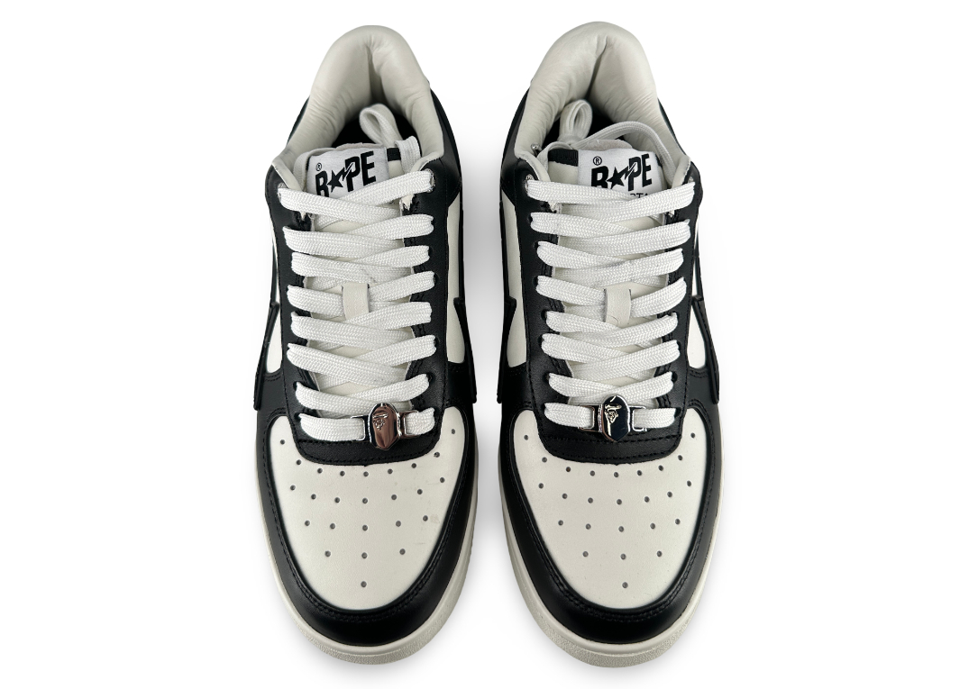 A Bathing Ape Bape Sta OS #2 M2 Black White