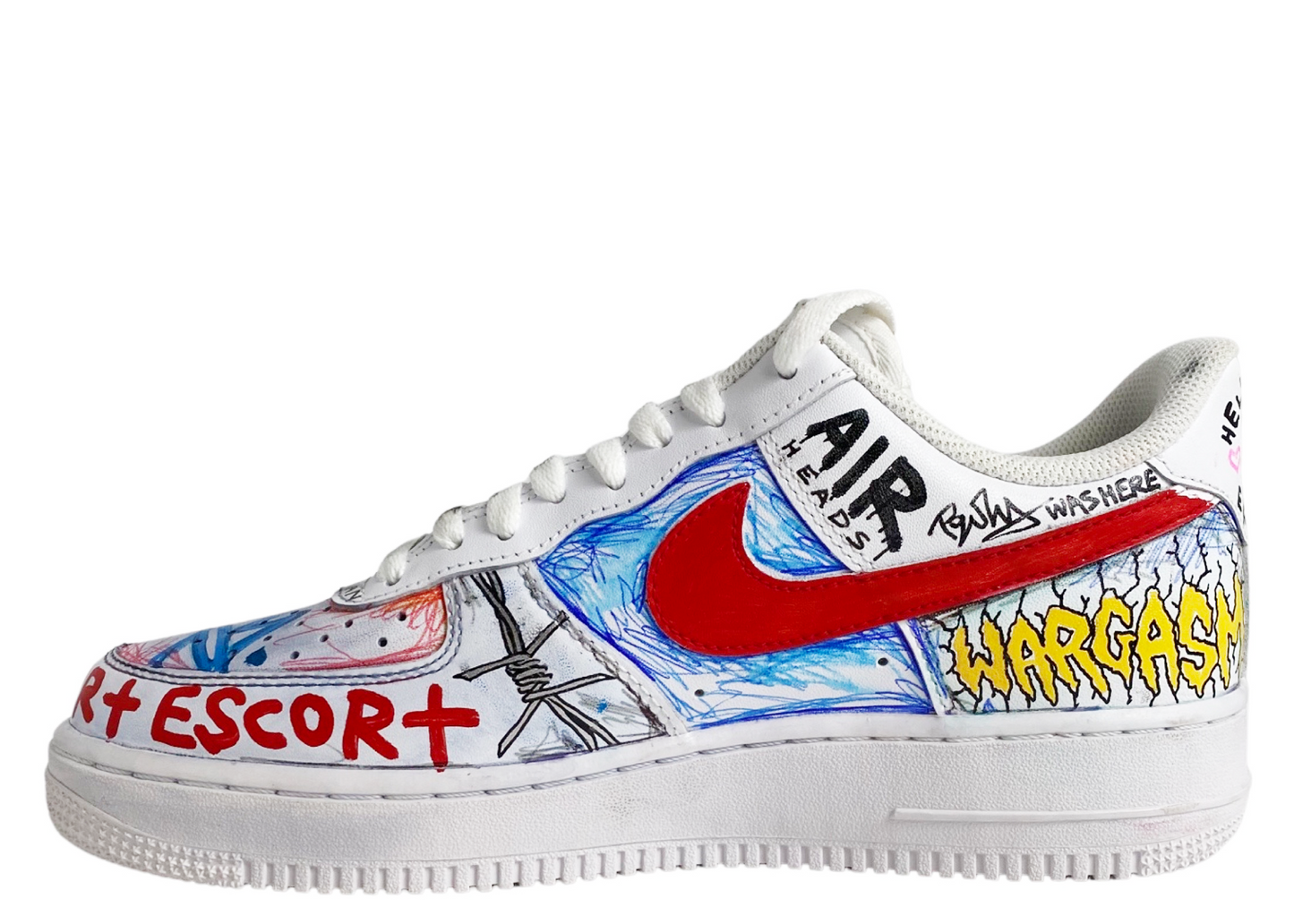 Nike Air Force 1 Low Vlone x Pauly x Mase x Himumimdead ASAP Mob