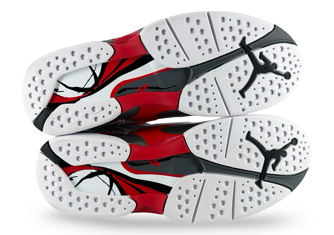 Jordan 8 Retro White True Red (2025)