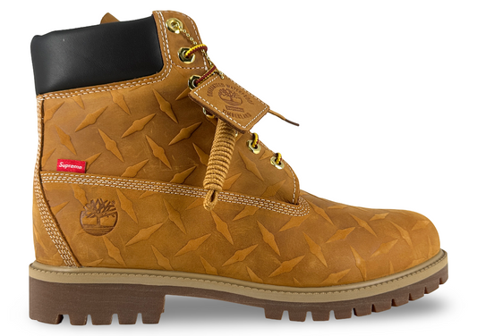 Timberland 6" Premium Waterproof Boot Supreme Diamond Plate Wheat (2026)