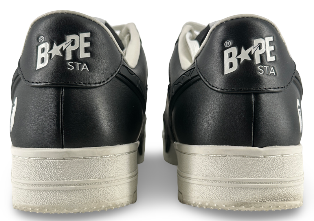 A Bathing Ape Bape Sta OS #2 M2 Black White