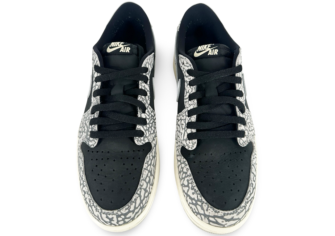 Jordan 1 Retro Low OG Black Cement