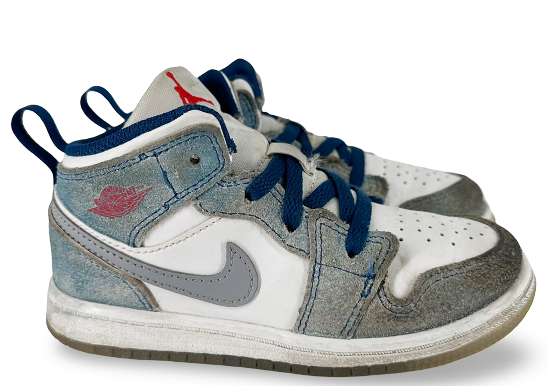 Jordan 1 Mid SE French Blue Light Steel (TD)