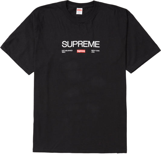 Supreme Est. 1994 Tee Black