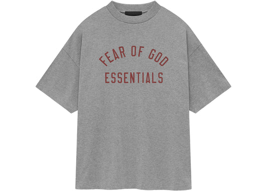 Fear of God Essentials Jersey Crewneck Tee Dark Heather