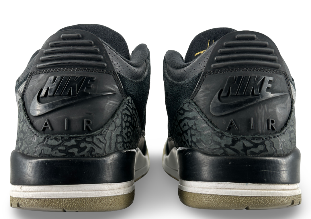 Jordan 3 Retro Tinker Black Cement Gold