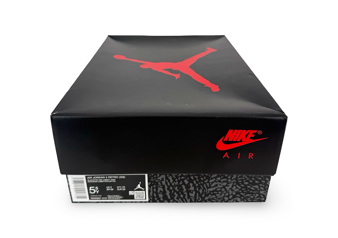 Jordan 3 Retro Black Cement (2024) (GS)