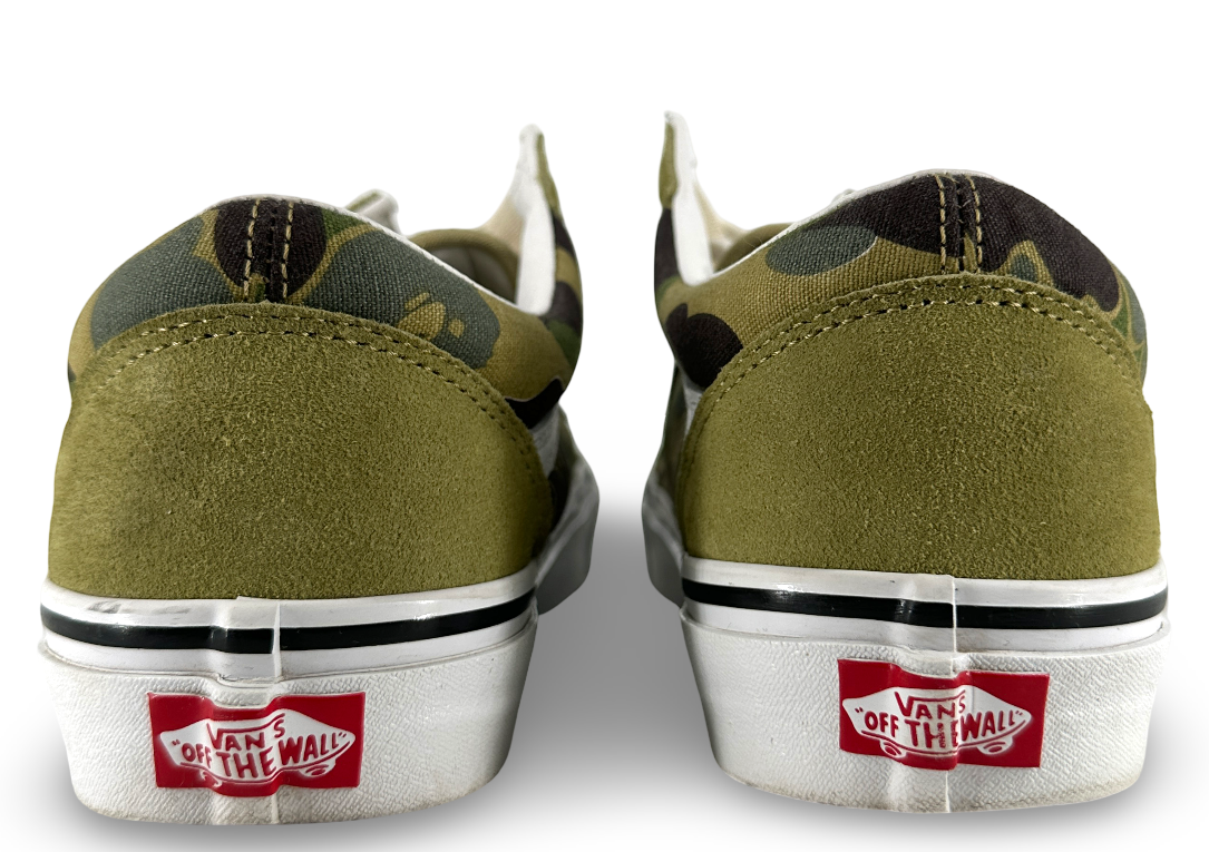 Vans Old Skool 36 DX Bape Green ABC Camo