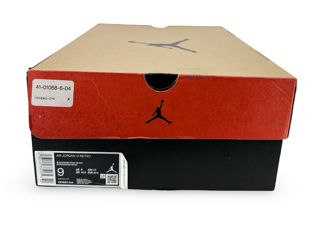 Jordan 12 Retro Black Game Royal