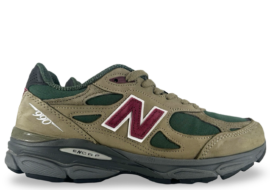 New Balance 990v3 MiUSA Teddy Santis Green Purple