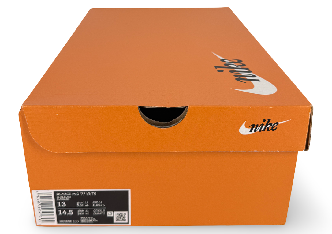 Nike Blazer Mid 77 Vintage White Black