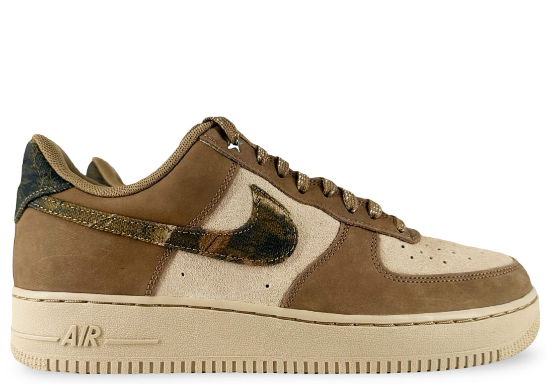 Nike Air Force 1 Low '07 Realtree Rattan Rocky Tan Seal Brown Camo