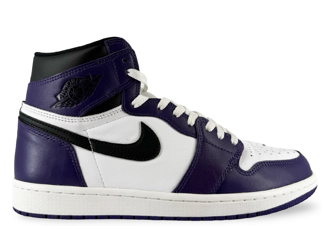 Jordan 1 Retro High Court Purple White