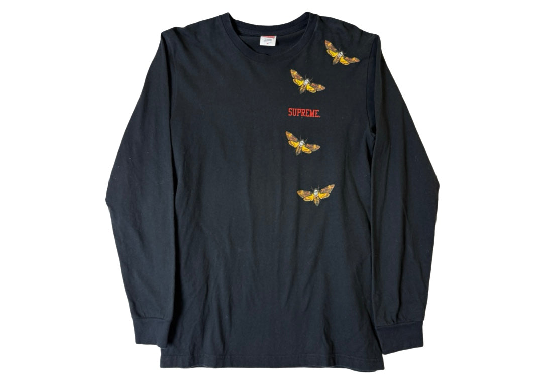 Supreme Moth L/S Tee Black