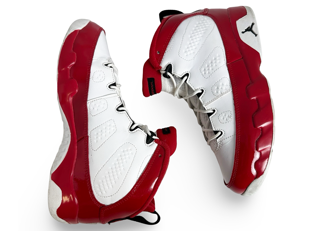 Jordan 9 Retro White Gym Red (PS)