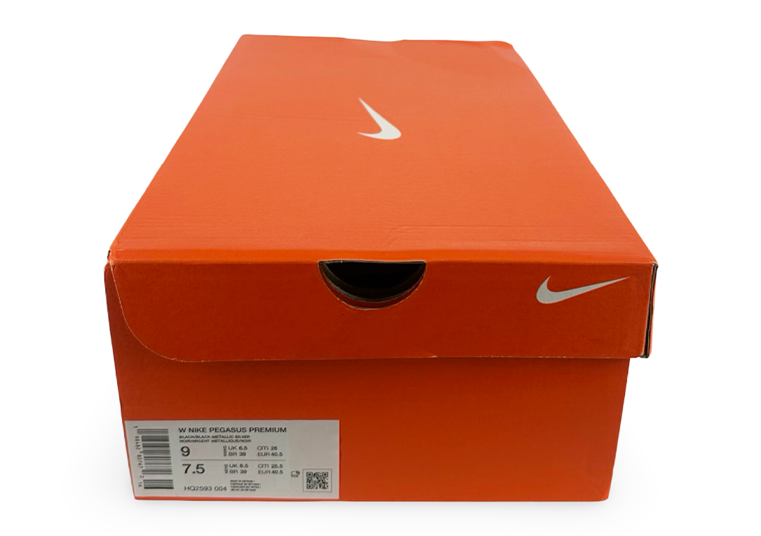 Nike Air Zoom Pegasus Premium Black Metallic Silver (Women's)