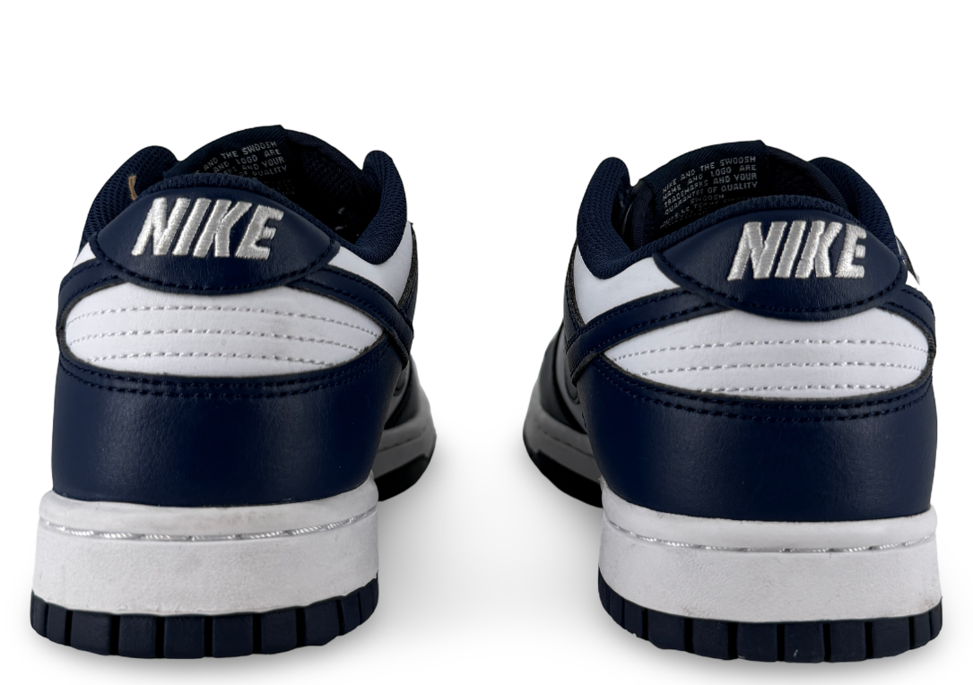 Nike Dunk Low White Midnight Navy