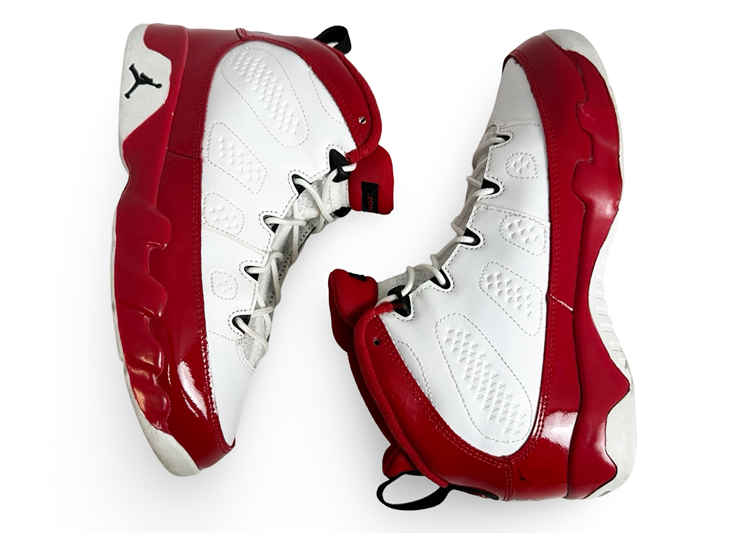 Jordan 9 Retro White Gym Red (PS)