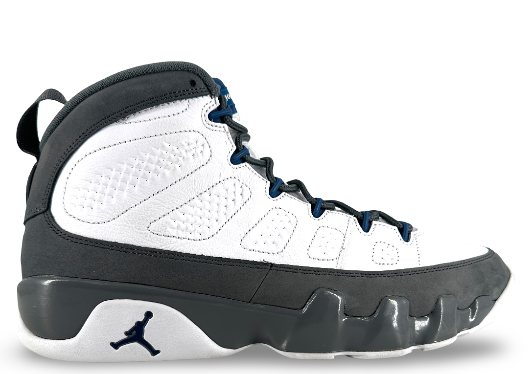 Jordan 9 Retro Flint Grey French Blue (2026)