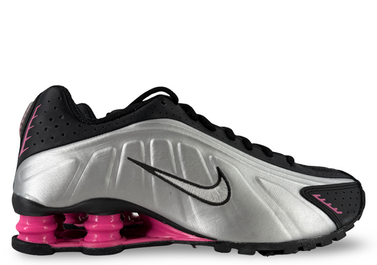 Nike Shox R4 Black Metallic Silver Pinksicle (Women's)