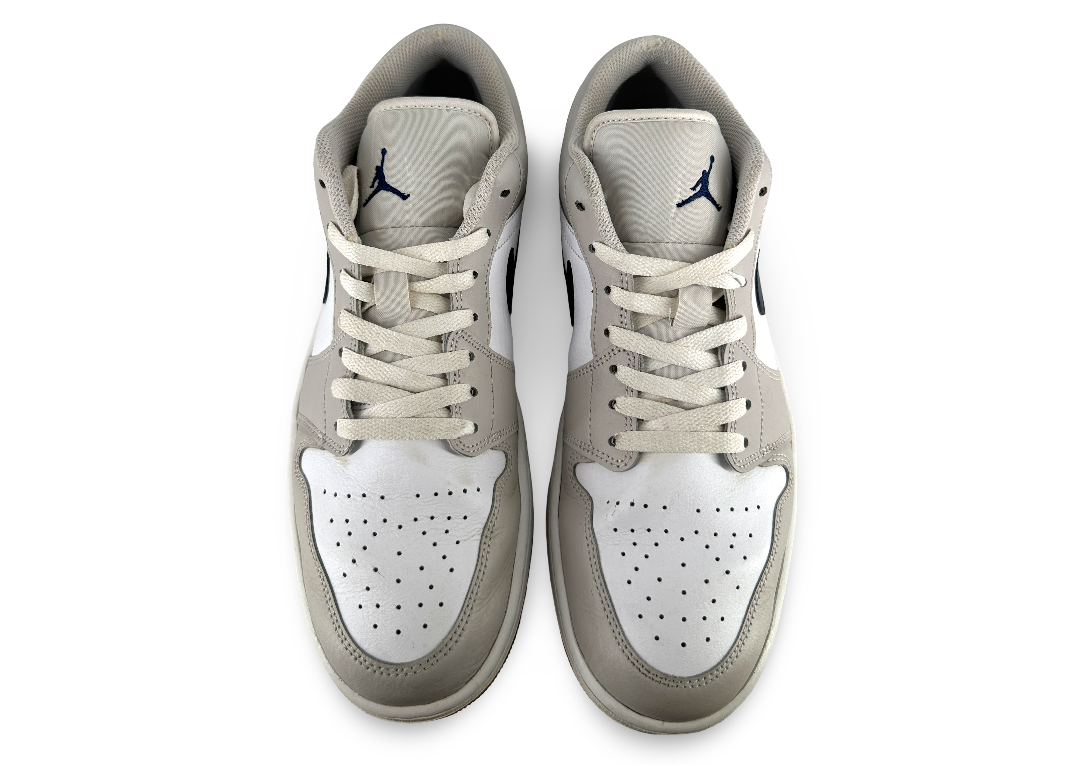 Jordan 1 Low Midnight Navy Neutral Grey