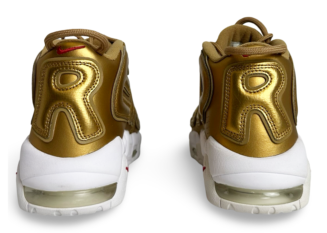 Nike Air More Uptempo Supreme Suptempo Gold