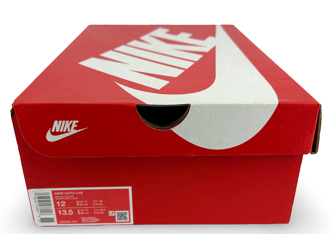 Nike Gato LV8 Metallic Silver White Gum Light Brown