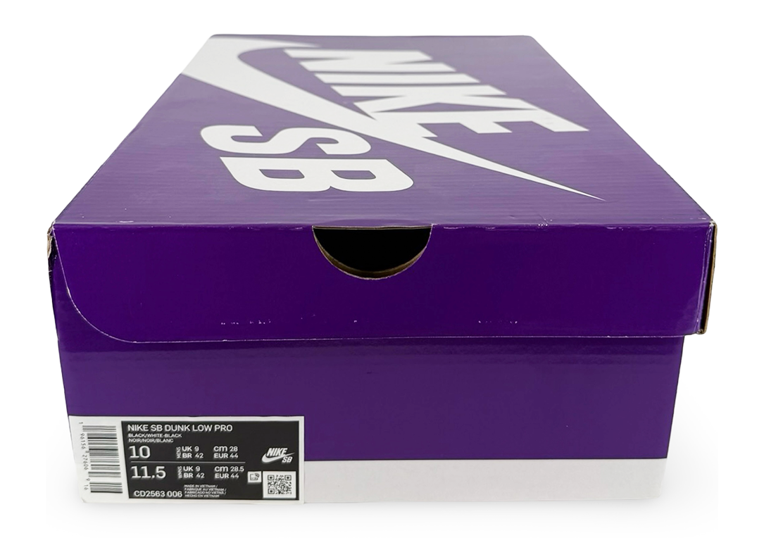 Nike SB Dunk Low Pro Black Gum